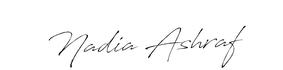 Also You can easily find your signature by using the search form. We will create Nadia Ashraf name handwritten signature images for you free of cost using Antro_Vectra sign style. Nadia Ashraf signature style 6 images and pictures png