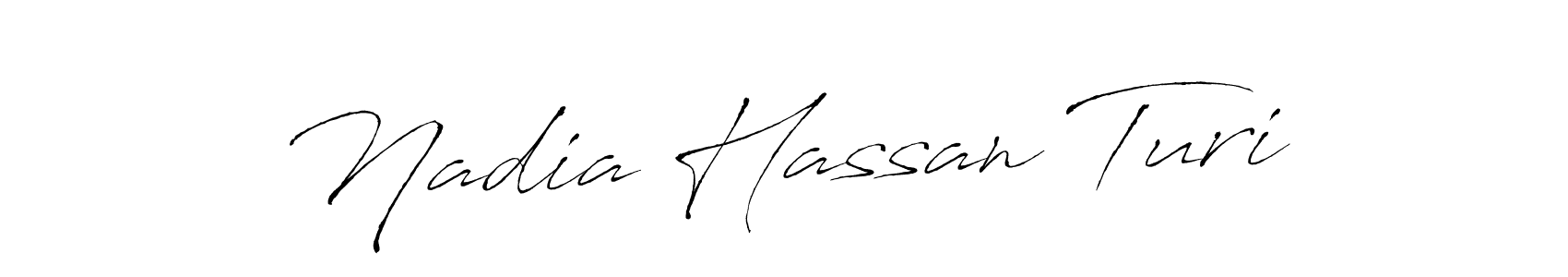 You can use this online signature creator to create a handwritten signature for the name Nadia Hassan Turi. This is the best online autograph maker. Nadia Hassan Turi signature style 6 images and pictures png