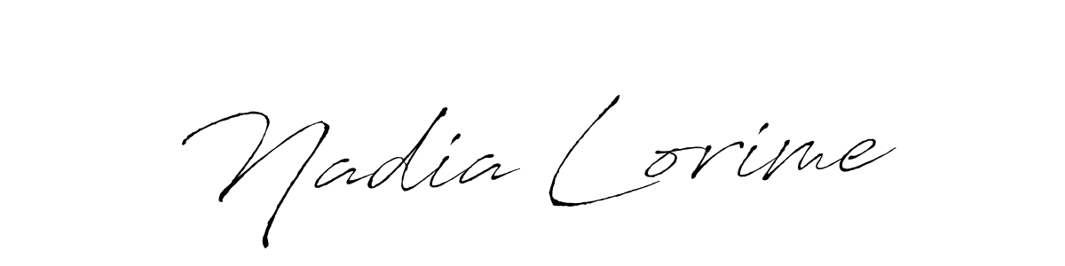 How to Draw Nadia Lorime signature style? Antro_Vectra is a latest design signature styles for name Nadia Lorime. Nadia Lorime signature style 6 images and pictures png