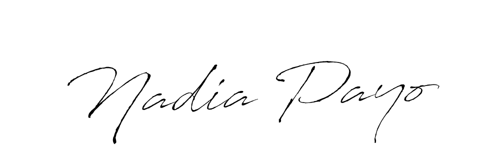 Best and Professional Signature Style for Nadia Payo. Antro_Vectra Best Signature Style Collection. Nadia Payo signature style 6 images and pictures png