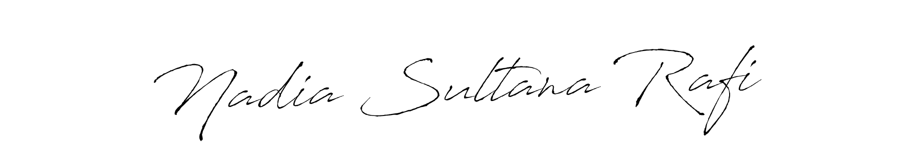 Make a beautiful signature design for name Nadia Sultana Rafi. With this signature (Antro_Vectra) style, you can create a handwritten signature for free. Nadia Sultana Rafi signature style 6 images and pictures png