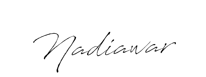 Antro_Vectra is a professional signature style that is perfect for those who want to add a touch of class to their signature. It is also a great choice for those who want to make their signature more unique. Get Nadiawar name to fancy signature for free. Nadiawar signature style 6 images and pictures png
