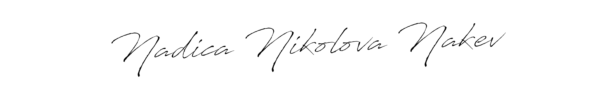 You can use this online signature creator to create a handwritten signature for the name Nadica Nikolova Nakev. This is the best online autograph maker. Nadica Nikolova Nakev signature style 6 images and pictures png