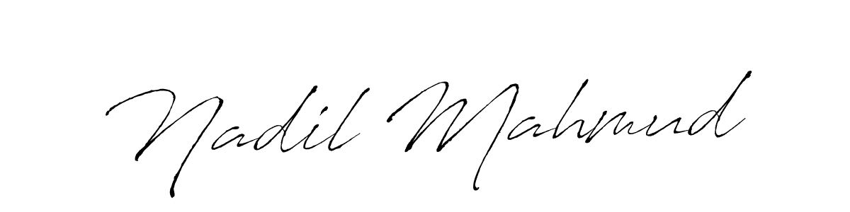 Here are the top 10 professional signature styles for the name Nadil Mahmud. These are the best autograph styles you can use for your name. Nadil Mahmud signature style 6 images and pictures png