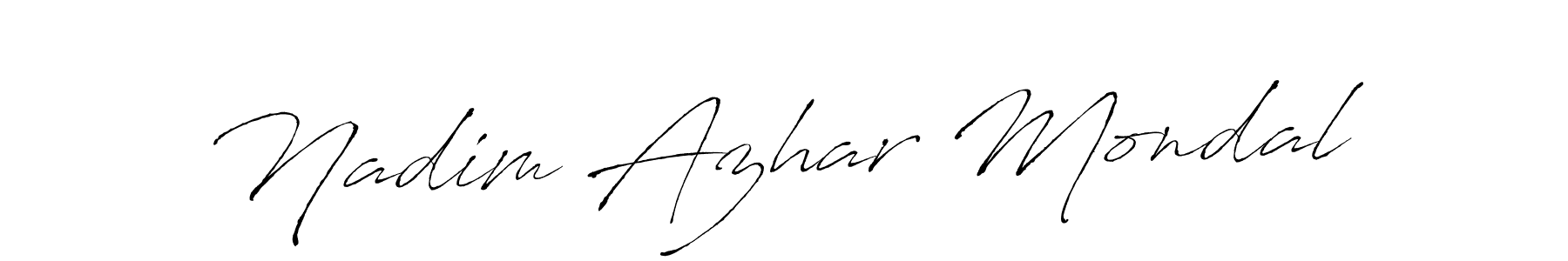 You can use this online signature creator to create a handwritten signature for the name Nadim Azhar Mondal. This is the best online autograph maker. Nadim Azhar Mondal signature style 6 images and pictures png