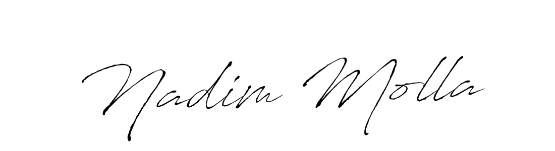 Also You can easily find your signature by using the search form. We will create Nadim Molla name handwritten signature images for you free of cost using Antro_Vectra sign style. Nadim Molla signature style 6 images and pictures png