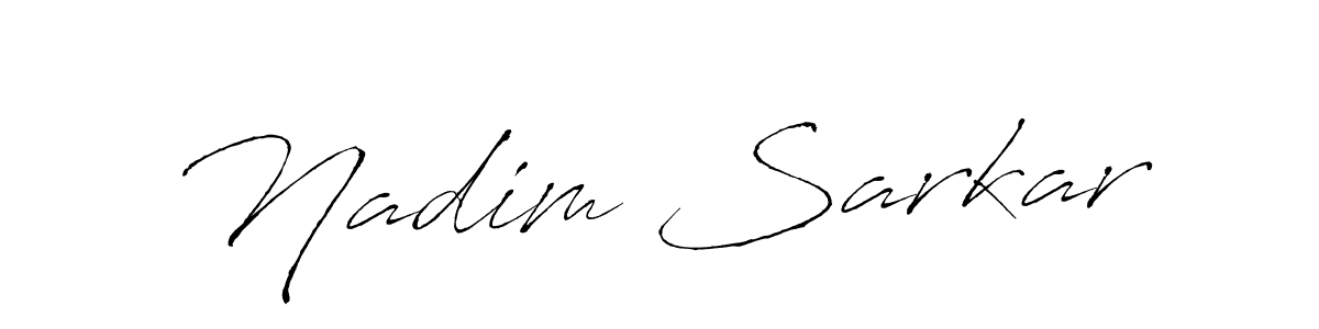 if you are searching for the best signature style for your name Nadim Sarkar. so please give up your signature search. here we have designed multiple signature styles  using Antro_Vectra. Nadim Sarkar signature style 6 images and pictures png