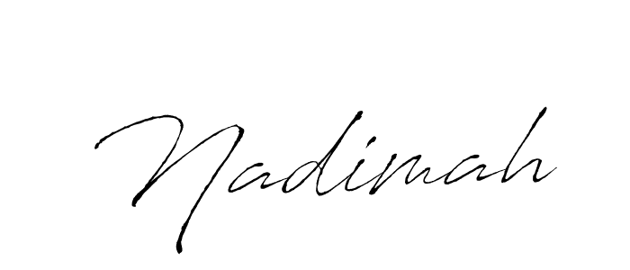 Similarly Antro_Vectra is the best handwritten signature design. Signature creator online .You can use it as an online autograph creator for name Nadimah. Nadimah signature style 6 images and pictures png