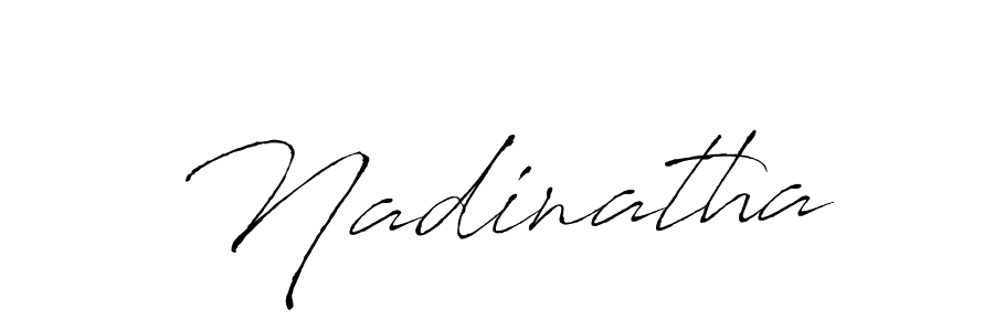 Also we have Nadinatha name is the best signature style. Create professional handwritten signature collection using Antro_Vectra autograph style. Nadinatha signature style 6 images and pictures png