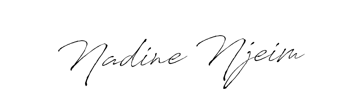 if you are searching for the best signature style for your name Nadine Njeim. so please give up your signature search. here we have designed multiple signature styles  using Antro_Vectra. Nadine Njeim signature style 6 images and pictures png