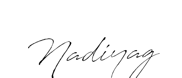 The best way (Antro_Vectra) to make a short signature is to pick only two or three words in your name. The name Nadiyag include a total of six letters. For converting this name. Nadiyag signature style 6 images and pictures png