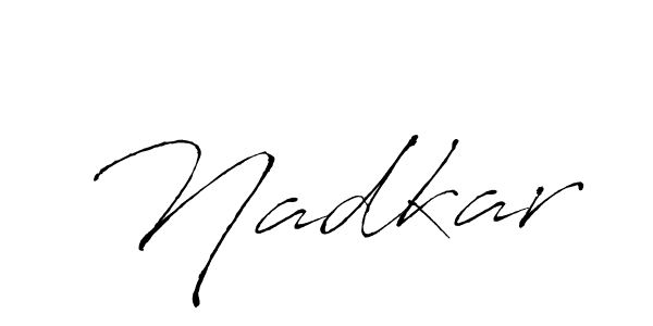 Antro_Vectra is a professional signature style that is perfect for those who want to add a touch of class to their signature. It is also a great choice for those who want to make their signature more unique. Get Nadkar name to fancy signature for free. Nadkar signature style 6 images and pictures png
