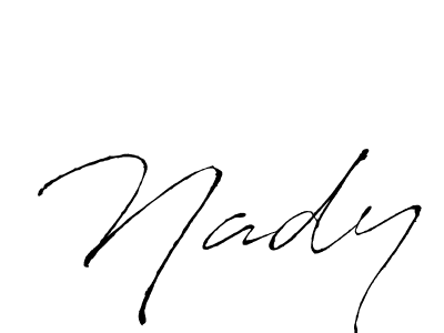 Here are the top 10 professional signature styles for the name Nady. These are the best autograph styles you can use for your name. Nady signature style 6 images and pictures png