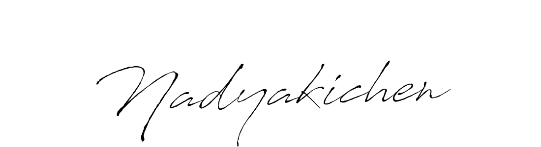 Make a short Nadyakichen signature style. Manage your documents anywhere anytime using Antro_Vectra. Create and add eSignatures, submit forms, share and send files easily. Nadyakichen signature style 6 images and pictures png