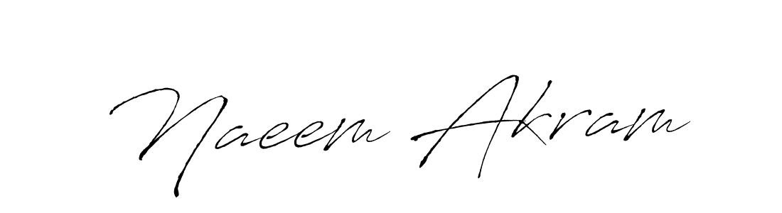 Use a signature maker to create a handwritten signature online. With this signature software, you can design (Antro_Vectra) your own signature for name Naeem Akram. Naeem Akram signature style 6 images and pictures png