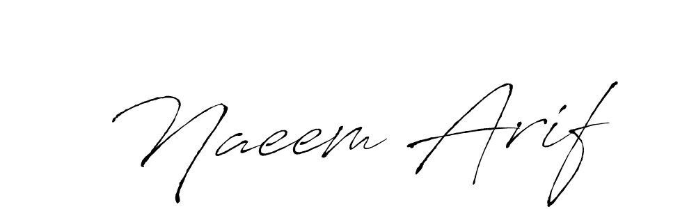 Antro_Vectra is a professional signature style that is perfect for those who want to add a touch of class to their signature. It is also a great choice for those who want to make their signature more unique. Get Naeem Arif name to fancy signature for free. Naeem Arif signature style 6 images and pictures png