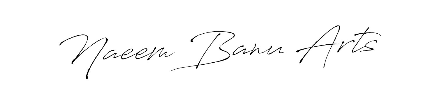 It looks lik you need a new signature style for name Naeem Banu Arts. Design unique handwritten (Antro_Vectra) signature with our free signature maker in just a few clicks. Naeem Banu Arts signature style 6 images and pictures png