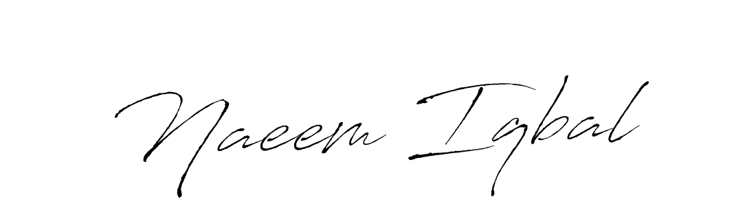Antro_Vectra is a professional signature style that is perfect for those who want to add a touch of class to their signature. It is also a great choice for those who want to make their signature more unique. Get Naeem Iqbal name to fancy signature for free. Naeem Iqbal signature style 6 images and pictures png