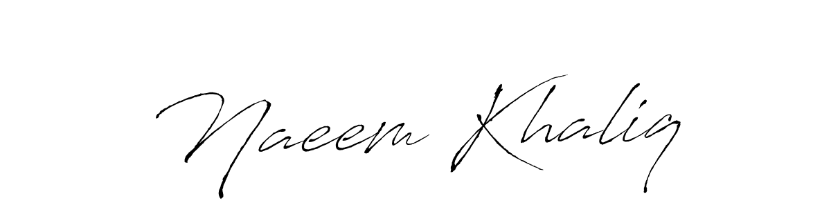 The best way (Antro_Vectra) to make a short signature is to pick only two or three words in your name. The name Naeem Khaliq include a total of six letters. For converting this name. Naeem Khaliq signature style 6 images and pictures png