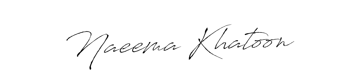 Naeema Khatoon stylish signature style. Best Handwritten Sign (Antro_Vectra) for my name. Handwritten Signature Collection Ideas for my name Naeema Khatoon. Naeema Khatoon signature style 6 images and pictures png