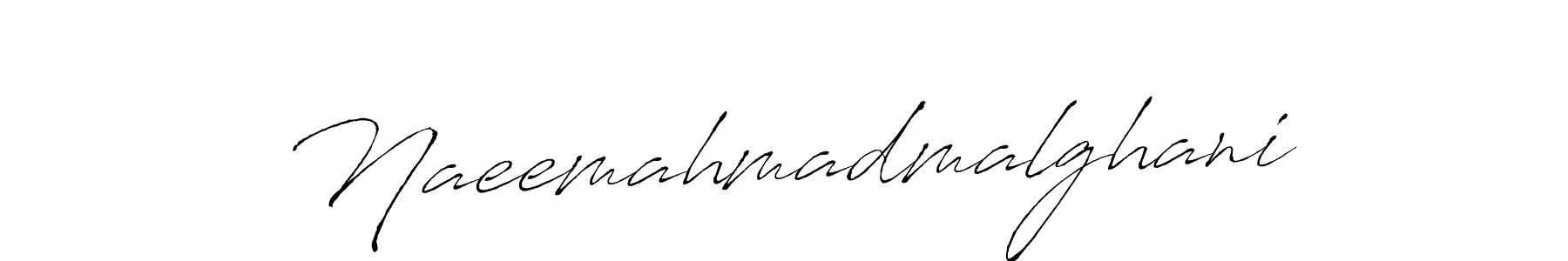 Naeemahmadmalghani stylish signature style. Best Handwritten Sign (Antro_Vectra) for my name. Handwritten Signature Collection Ideas for my name Naeemahmadmalghani. Naeemahmadmalghani signature style 6 images and pictures png