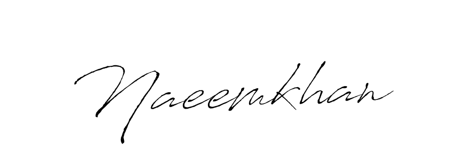 Also we have Naeemkhan name is the best signature style. Create professional handwritten signature collection using Antro_Vectra autograph style. Naeemkhan signature style 6 images and pictures png