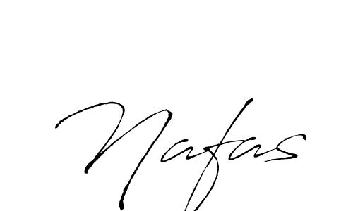 Make a beautiful signature design for name Nafas. With this signature (Antro_Vectra) style, you can create a handwritten signature for free. Nafas signature style 6 images and pictures png