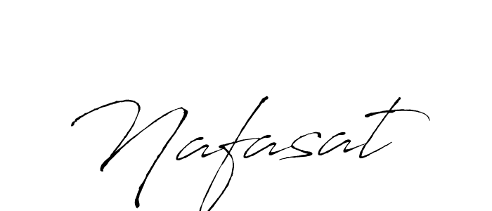 Design your own signature with our free online signature maker. With this signature software, you can create a handwritten (Antro_Vectra) signature for name Nafasat. Nafasat signature style 6 images and pictures png