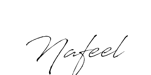 Design your own signature with our free online signature maker. With this signature software, you can create a handwritten (Antro_Vectra) signature for name Nafeel. Nafeel signature style 6 images and pictures png