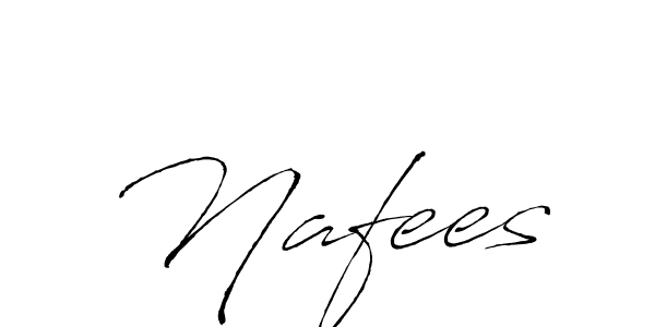 How to Draw Nafees signature style? Antro_Vectra is a latest design signature styles for name Nafees. Nafees signature style 6 images and pictures png