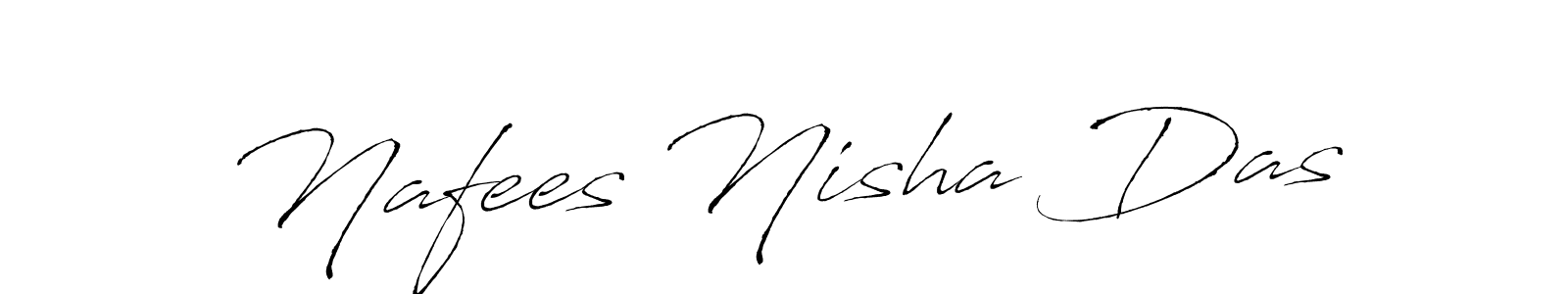 Antro_Vectra is a professional signature style that is perfect for those who want to add a touch of class to their signature. It is also a great choice for those who want to make their signature more unique. Get Nafees Nisha Das name to fancy signature for free. Nafees Nisha Das signature style 6 images and pictures png