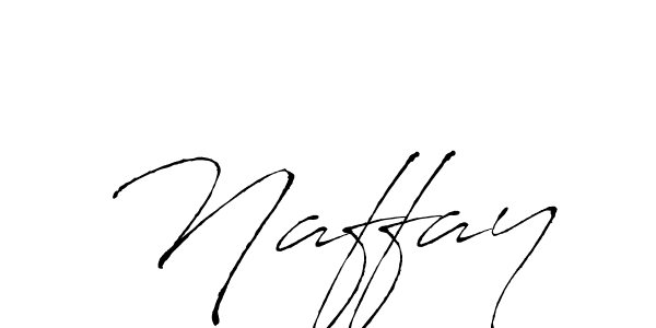 Design your own signature with our free online signature maker. With this signature software, you can create a handwritten (Antro_Vectra) signature for name Naffay. Naffay signature style 6 images and pictures png