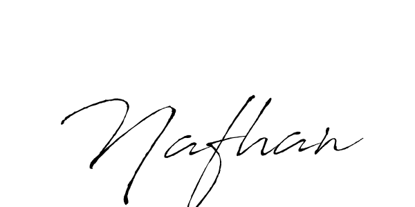 Nafhan stylish signature style. Best Handwritten Sign (Antro_Vectra) for my name. Handwritten Signature Collection Ideas for my name Nafhan. Nafhan signature style 6 images and pictures png