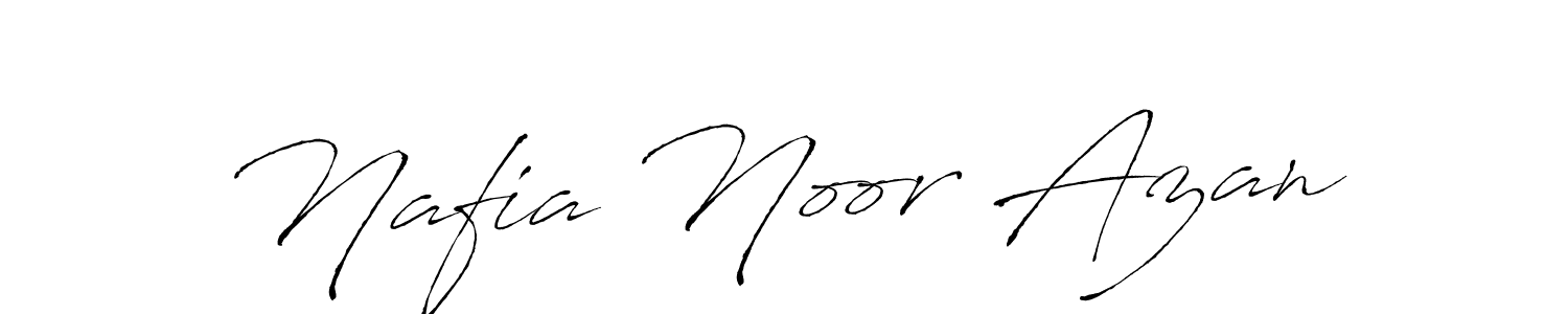 Use a signature maker to create a handwritten signature online. With this signature software, you can design (Antro_Vectra) your own signature for name Nafia Noor Azan. Nafia Noor Azan signature style 6 images and pictures png