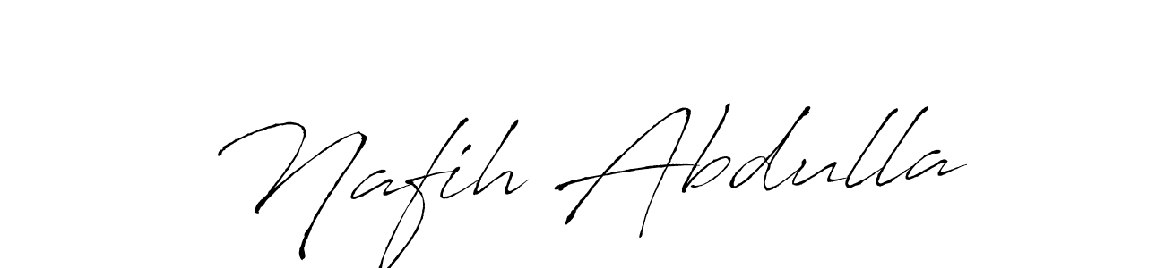Also You can easily find your signature by using the search form. We will create Nafih Abdulla name handwritten signature images for you free of cost using Antro_Vectra sign style. Nafih Abdulla signature style 6 images and pictures png