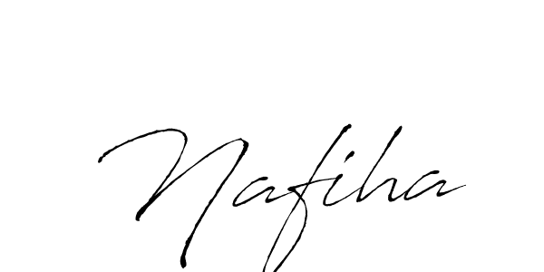 How to make Nafiha signature? Antro_Vectra is a professional autograph style. Create handwritten signature for Nafiha name. Nafiha signature style 6 images and pictures png