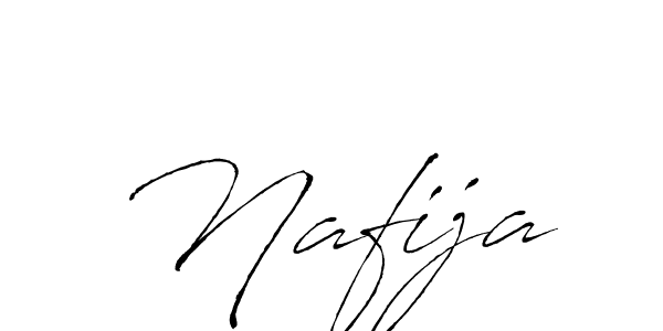 How to make Nafija name signature. Use Antro_Vectra style for creating short signs online. This is the latest handwritten sign. Nafija signature style 6 images and pictures png