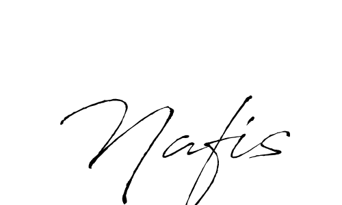 The best way (Antro_Vectra) to make a short signature is to pick only two or three words in your name. The name Nafis include a total of six letters. For converting this name. Nafis signature style 6 images and pictures png