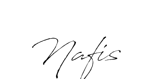 How to make Nafis  name signature. Use Antro_Vectra style for creating short signs online. This is the latest handwritten sign. Nafis  signature style 6 images and pictures png