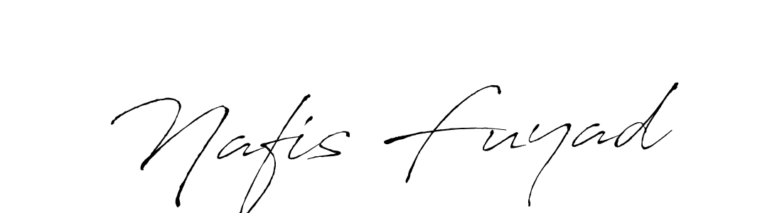 Create a beautiful signature design for name Nafis Fuyad. With this signature (Antro_Vectra) fonts, you can make a handwritten signature for free. Nafis Fuyad signature style 6 images and pictures png