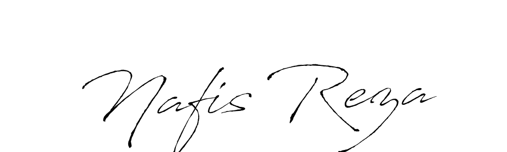 Create a beautiful signature design for name Nafis Reza. With this signature (Antro_Vectra) fonts, you can make a handwritten signature for free. Nafis Reza signature style 6 images and pictures png