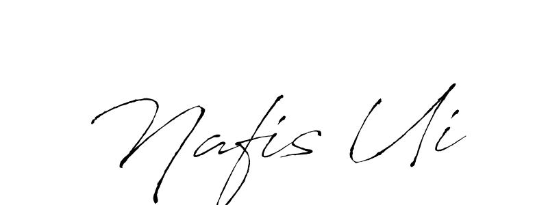 Also we have Nafis Ui name is the best signature style. Create professional handwritten signature collection using Antro_Vectra autograph style. Nafis Ui signature style 6 images and pictures png