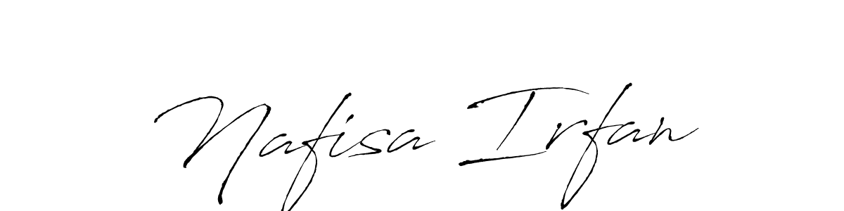 The best way (Antro_Vectra) to make a short signature is to pick only two or three words in your name. The name Nafisa Irfan include a total of six letters. For converting this name. Nafisa Irfan signature style 6 images and pictures png