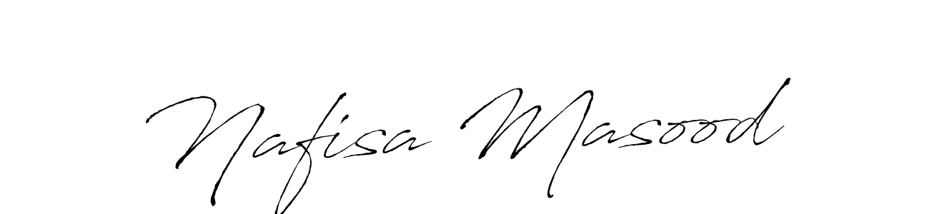 The best way (Antro_Vectra) to make a short signature is to pick only two or three words in your name. The name Nafisa Masood include a total of six letters. For converting this name. Nafisa Masood signature style 6 images and pictures png