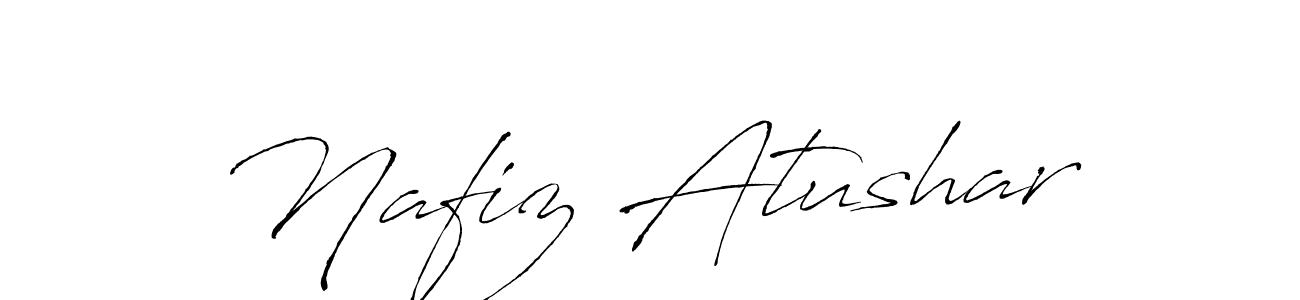 Create a beautiful signature design for name Nafiz Atushar. With this signature (Antro_Vectra) fonts, you can make a handwritten signature for free. Nafiz Atushar signature style 6 images and pictures png