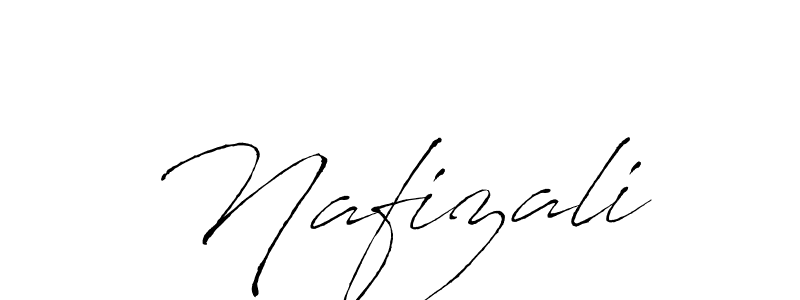 Create a beautiful signature design for name Nafizali. With this signature (Antro_Vectra) fonts, you can make a handwritten signature for free. Nafizali signature style 6 images and pictures png
