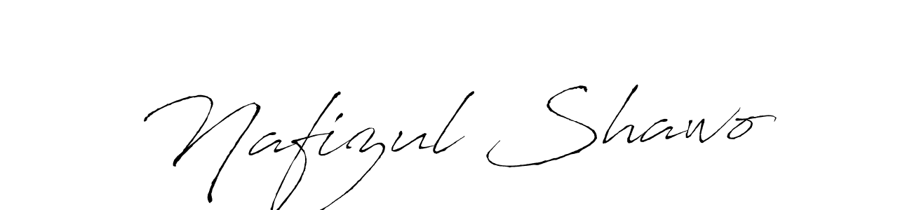 How to make Nafizul Shawo signature? Antro_Vectra is a professional autograph style. Create handwritten signature for Nafizul Shawo name. Nafizul Shawo signature style 6 images and pictures png