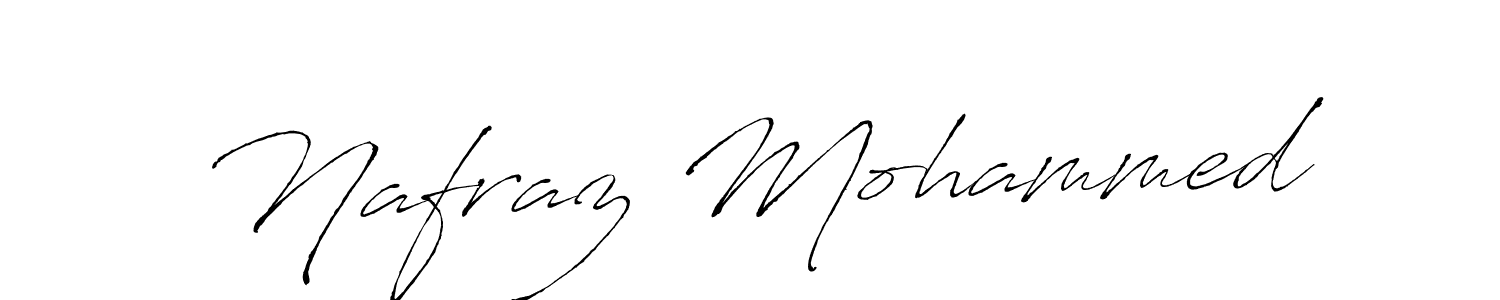 Also we have Nafraz Mohammed name is the best signature style. Create professional handwritten signature collection using Antro_Vectra autograph style. Nafraz Mohammed signature style 6 images and pictures png