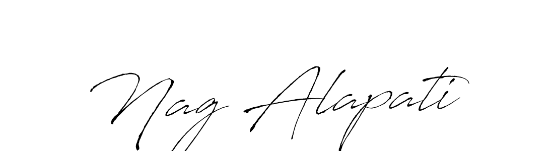 Also we have Nag Alapati name is the best signature style. Create professional handwritten signature collection using Antro_Vectra autograph style. Nag Alapati signature style 6 images and pictures png