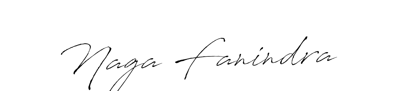 Create a beautiful signature design for name Naga Fanindra. With this signature (Antro_Vectra) fonts, you can make a handwritten signature for free. Naga Fanindra signature style 6 images and pictures png